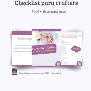 Checklist para crafters Tu taller digital