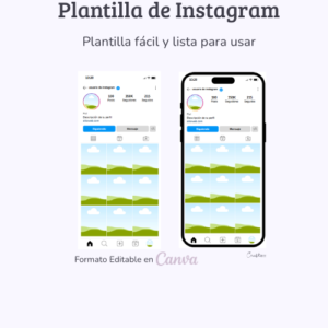 Alternative view of Plantilla de Instagram editable en Canva